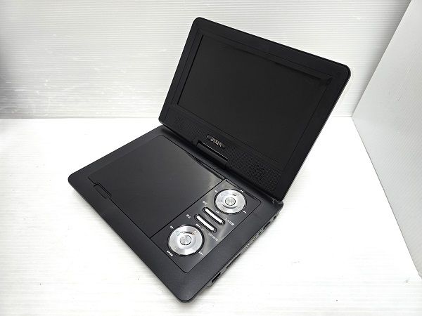 品 TOHO ディキシア DIXIA 9インチ ポータブルDVDプレーヤー DX-PDV901 ブラック YR-19038