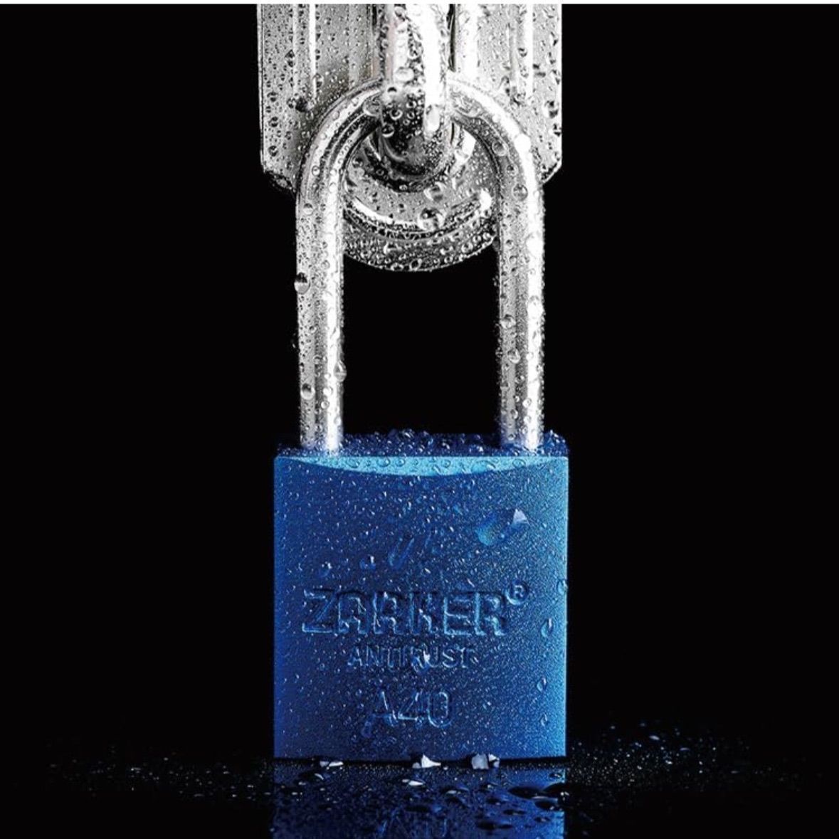 新品・即日発送】ZARKER 南京錠 ステンレス製防錆南京錠、コンテナ倉庫