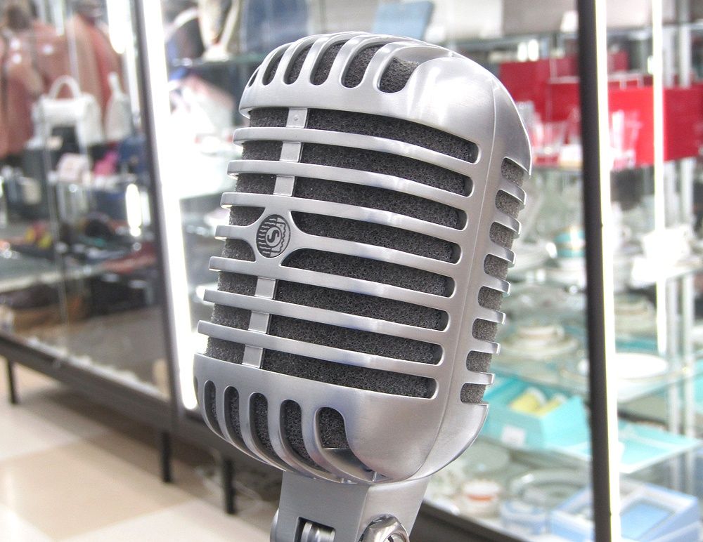 Shure シュアー 55 SH SeriesⅡ ユニダイン カーディオイド ダイナミック ボーカルマイク ガイコツマイク