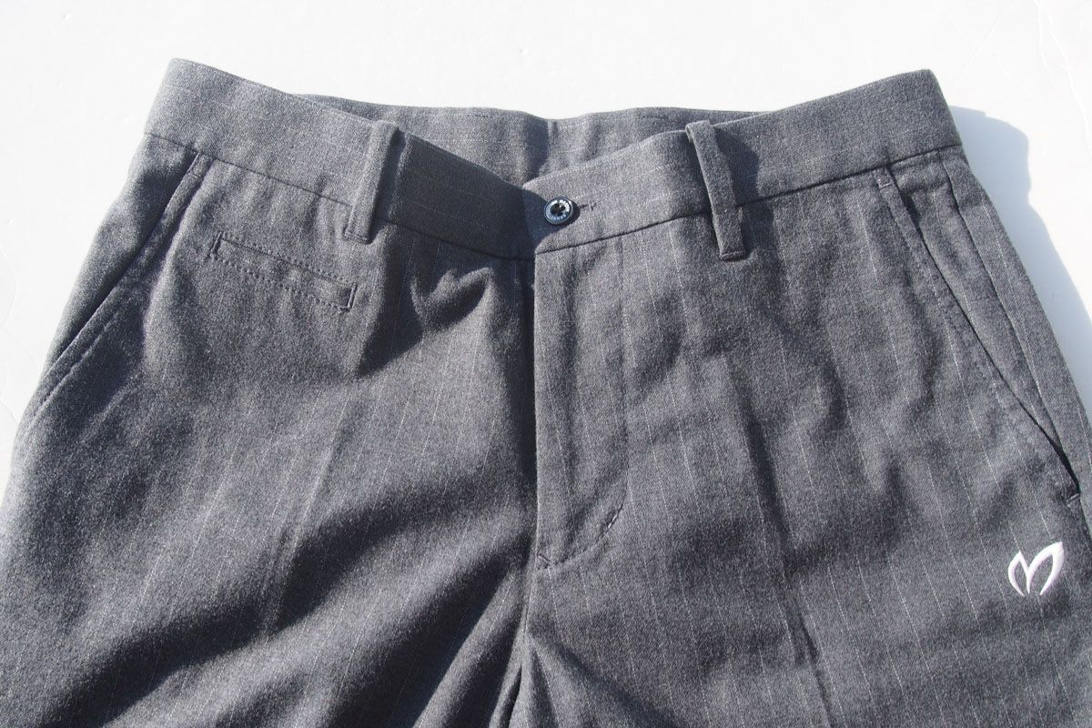 DESCENTE ライトグレー フリースパンツ ゴルフ サイズO(XL) DESCENTE