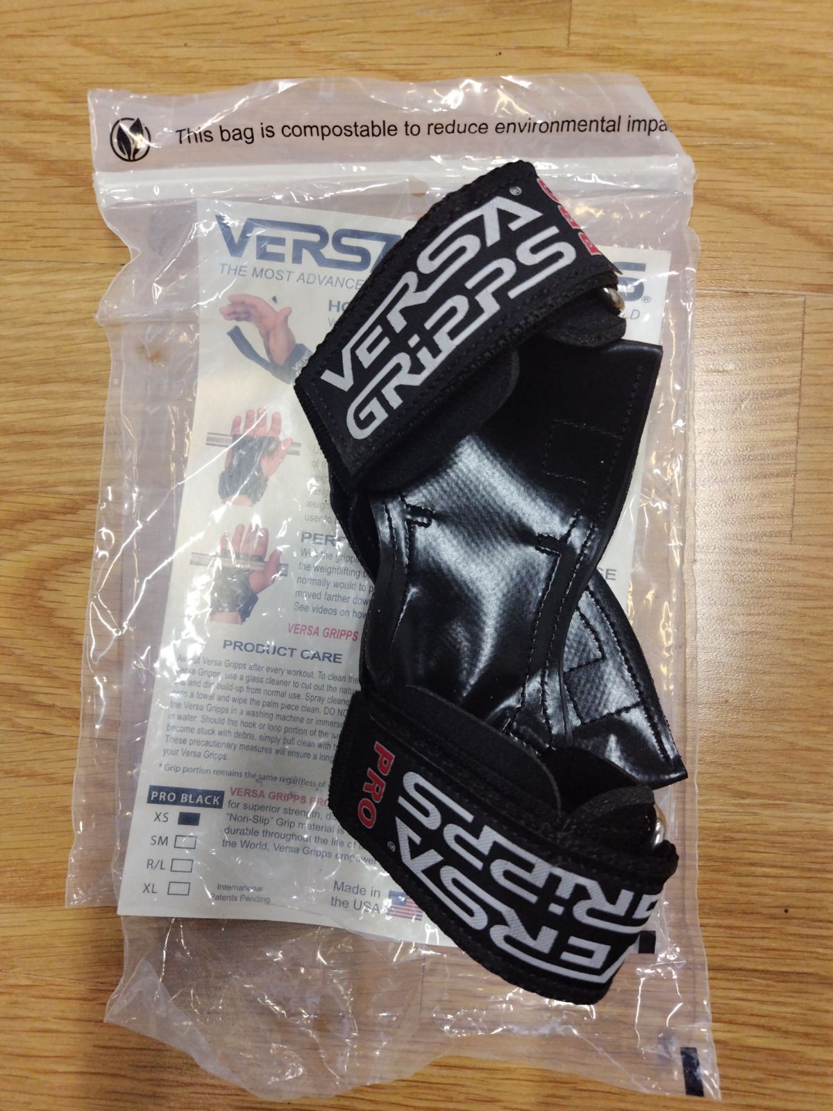 アウトレット】Versa Gripps バーサグリップPRO（ブラック）XSサイズ