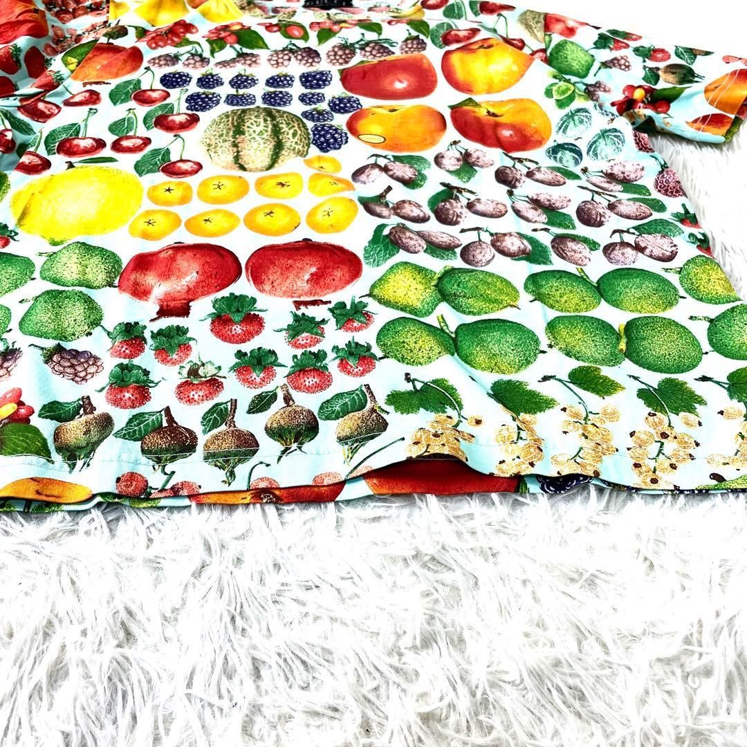 新品同様 グッチ GUCCI Tシャツ 半袖 フルーツ柄 レディース 黒 - メルカリ