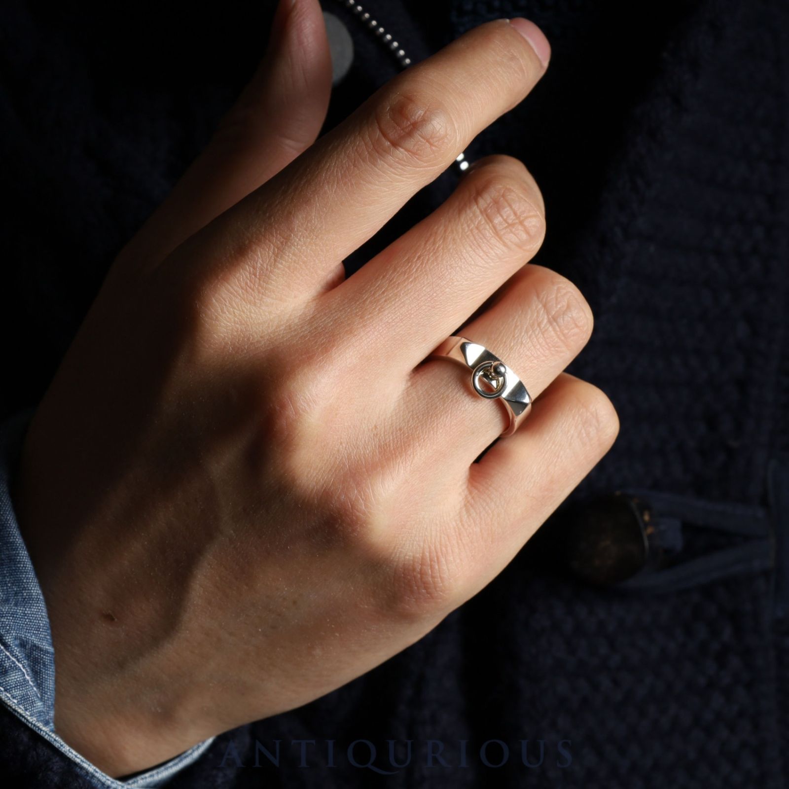 エルメス リング コリエドシアン PM #57 スターリングシルバー - メルカリ