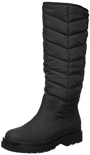 ARROWS-Company Ltd. ca 00378キルティングブーツ 6002 BL黒 M