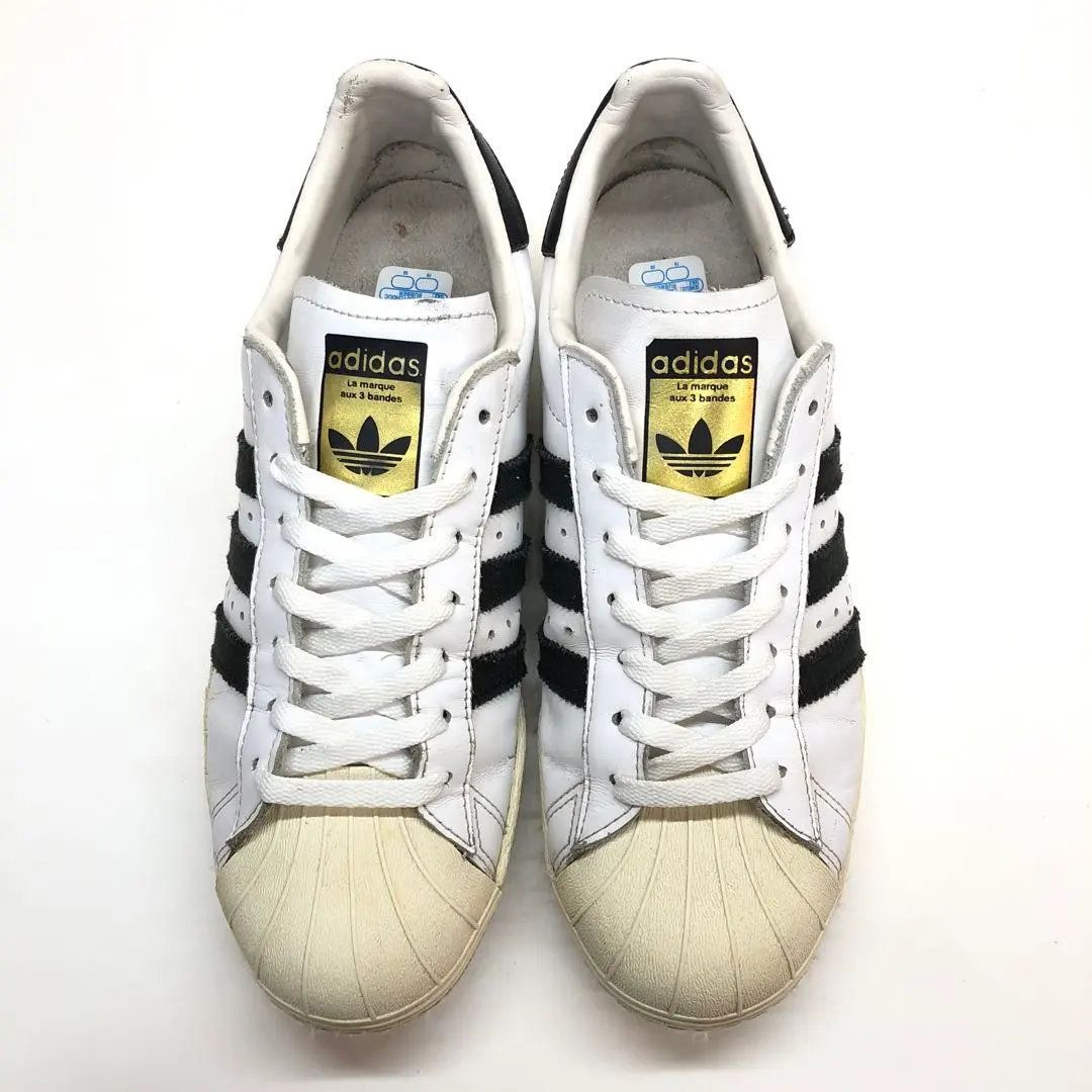 【稀少】adidas SUPERSTAR 80s レザー 刻印 2011年製 稀少】adidas SUPERSTAR 80s レザー 刻印 2011年製