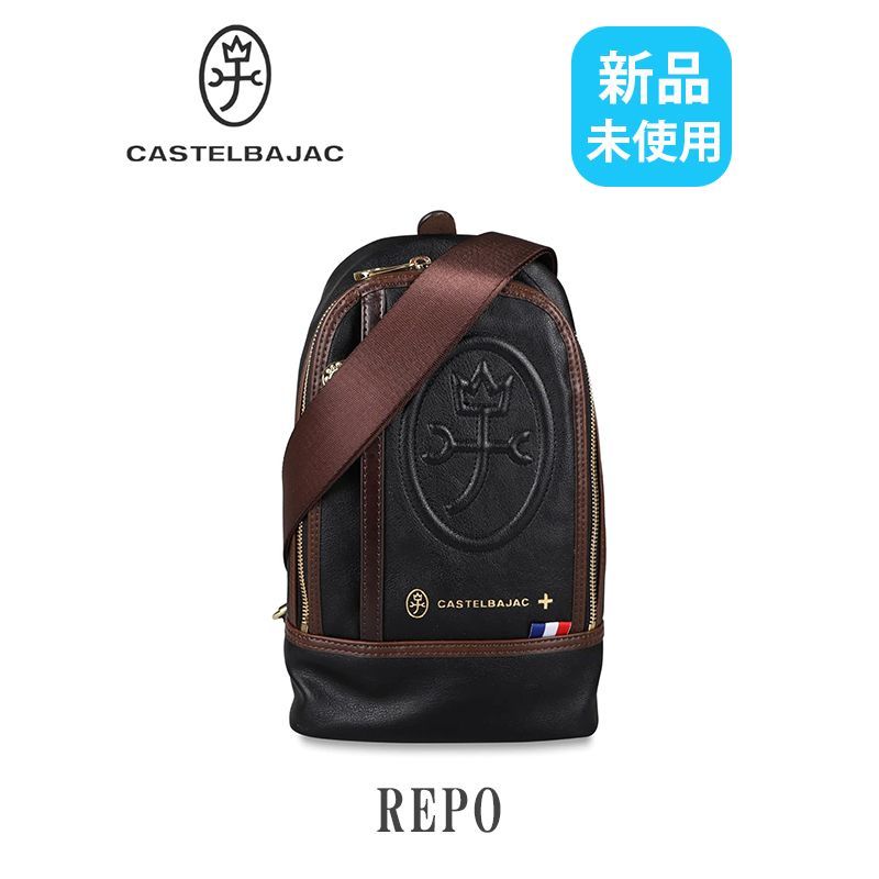 カステルバジャック ボディバッグ ルポ 033901 メンズ レディース 01:ブラック 正規取扱店｜特典付きカステルバジャック ルポ バッグ ボディバッグ