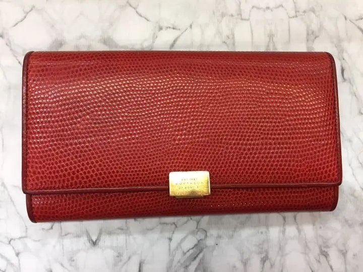 ○SMYTHSON スマイソン 長財布 レッド 【公式通販】