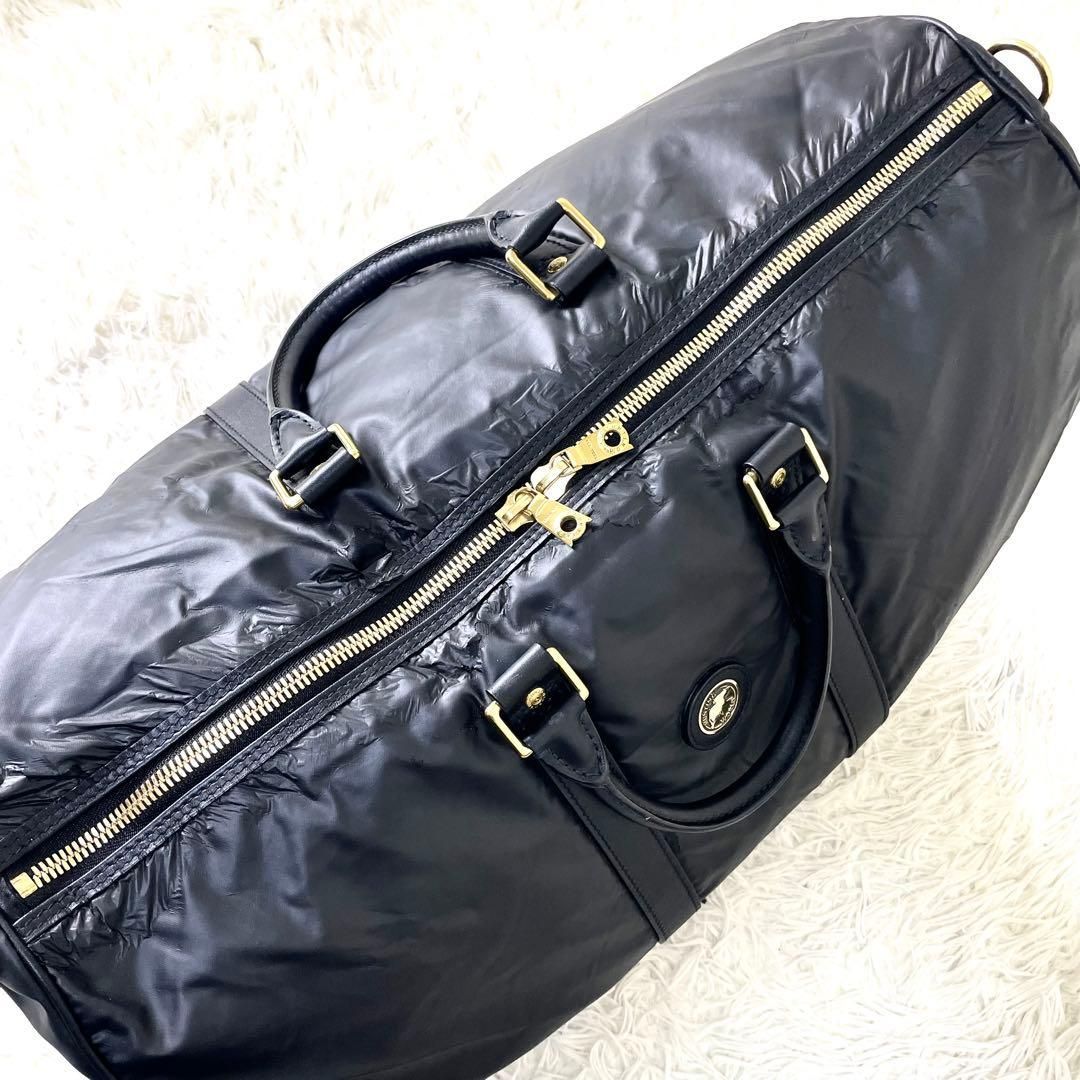 ハンティングワールド　ボストンバッグ　バチュークロス　大容量 美品】ハンティングワールド バチュークロス 大容量 ボストンバッグ