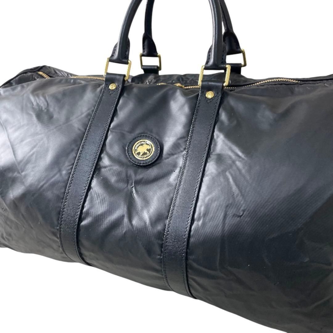 ハンティングワールド　ボストンバッグ　バチュークロス　大容量 美品】ハンティングワールド バチュークロス 大容量 ボストンバッグ