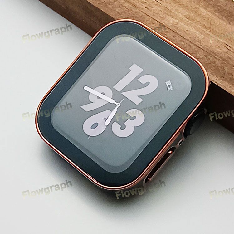 apple watch カバー アップルウォッチ カバー バンド ベルト ケース セット FF-ST105 BDK 45mm