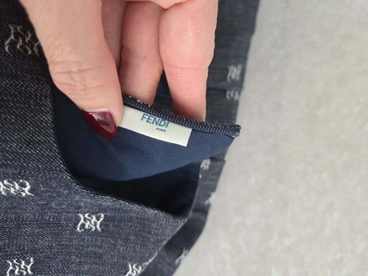  FENDI キッズ デニムワンピース 12 A ワンピース フォーマル ドレス スーツ