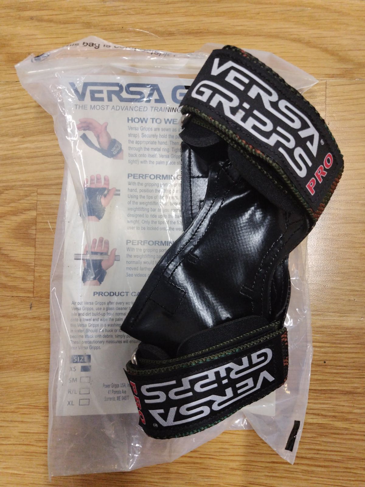アウトレット】Versa Gripps バーサグリップPRO（カモ：迷彩）XSサイズ