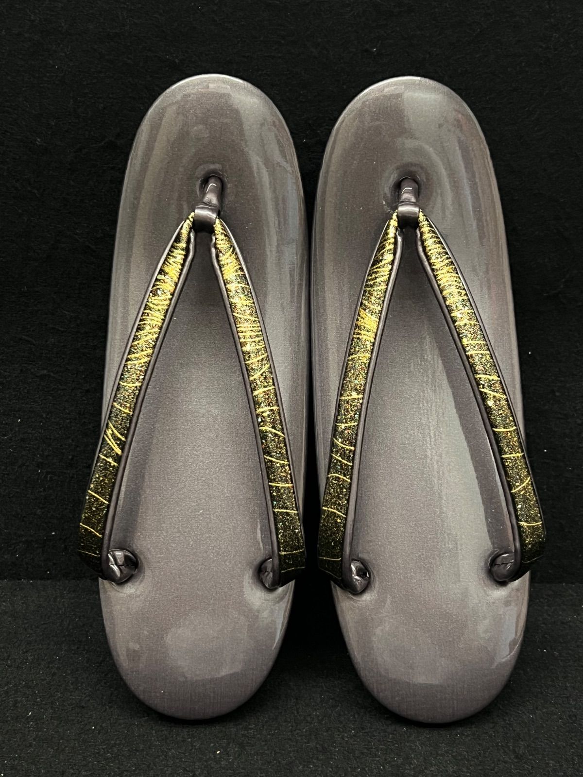 草履バッグセット 和装セット ゴールド ブラック パープル 小物 創作 冠婚葬祭