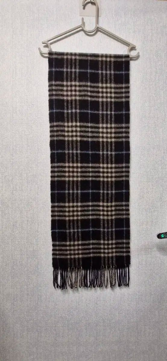 バーバリー ブラック チェック マフラー バーバリー◇ブラックレーベル