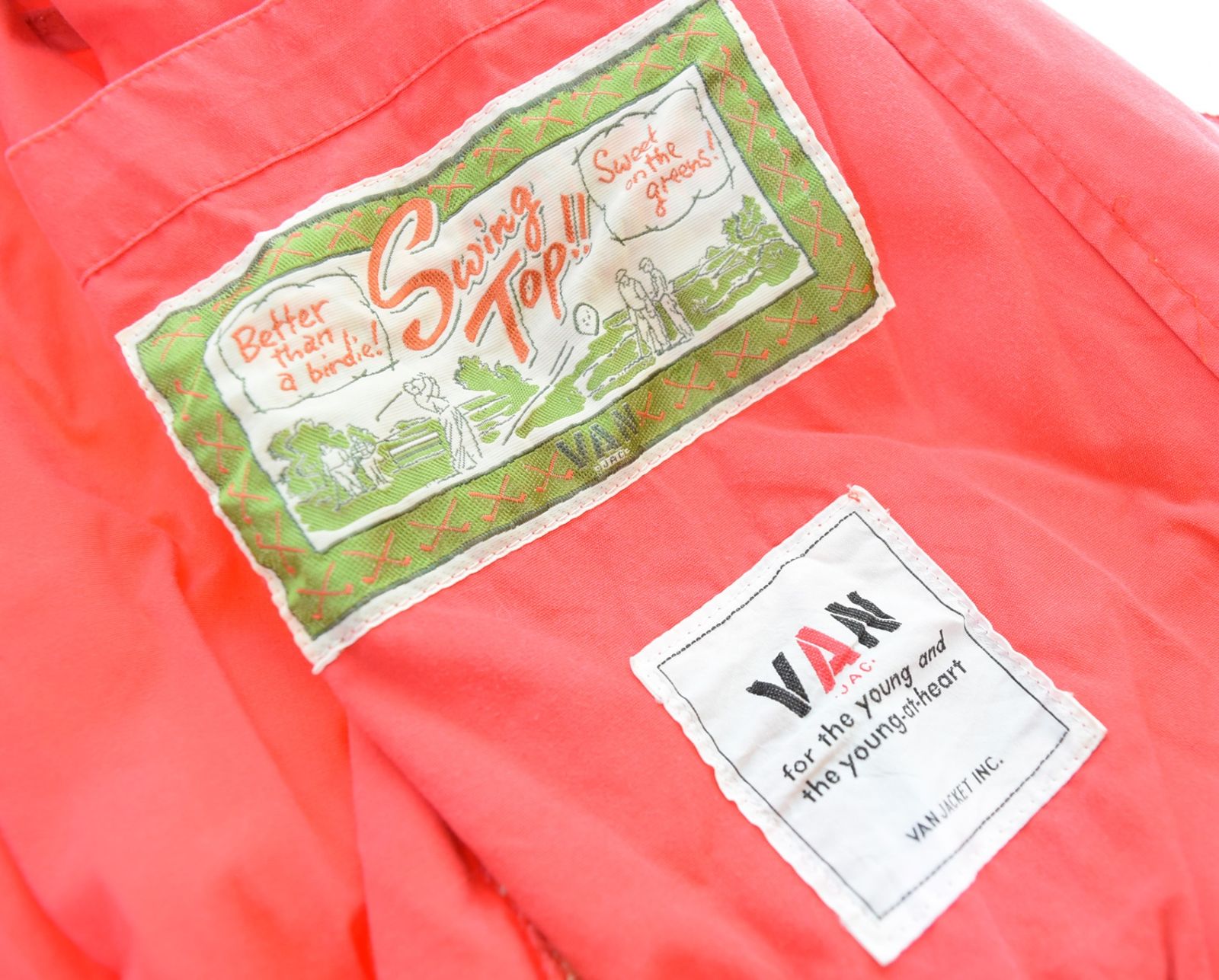 バン VAN 90s アウトレット VAN JAC SWING TOP スイングトップ JC