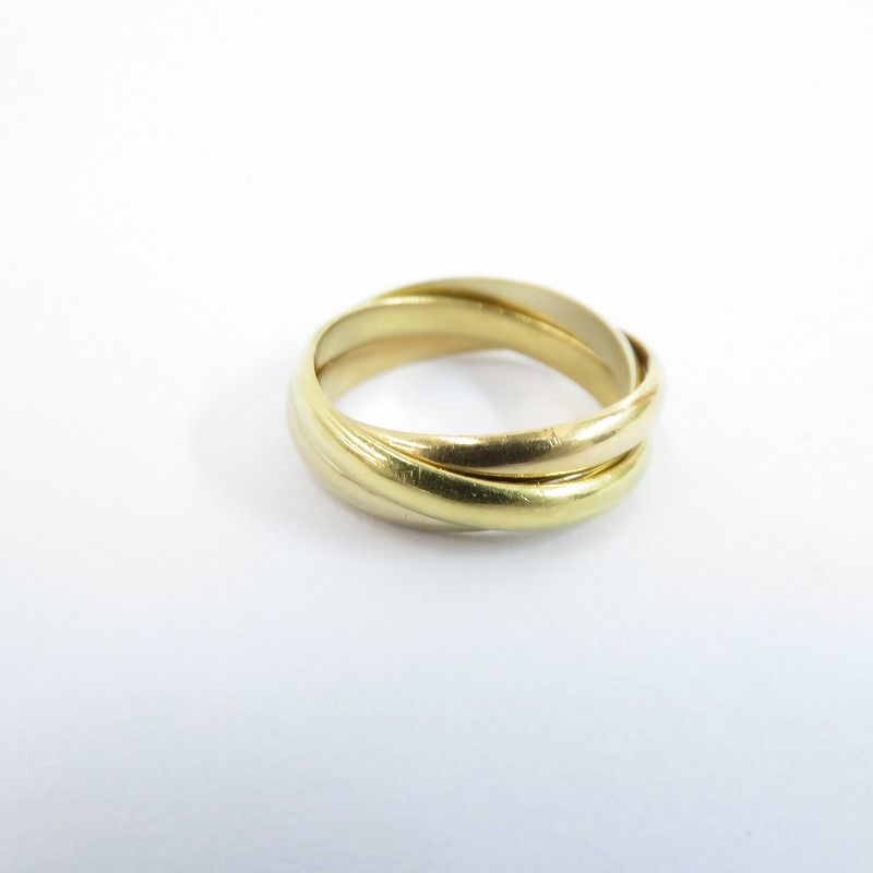 CARTIER カルティエ リング 指輪 トリニティリング SM ゴールド サイズ 52 135