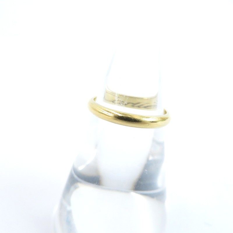 瀬戸大橋店 CARTIER カルティエ リング 指輪 1895 ウェディング リング B4002300 ゴールド 135