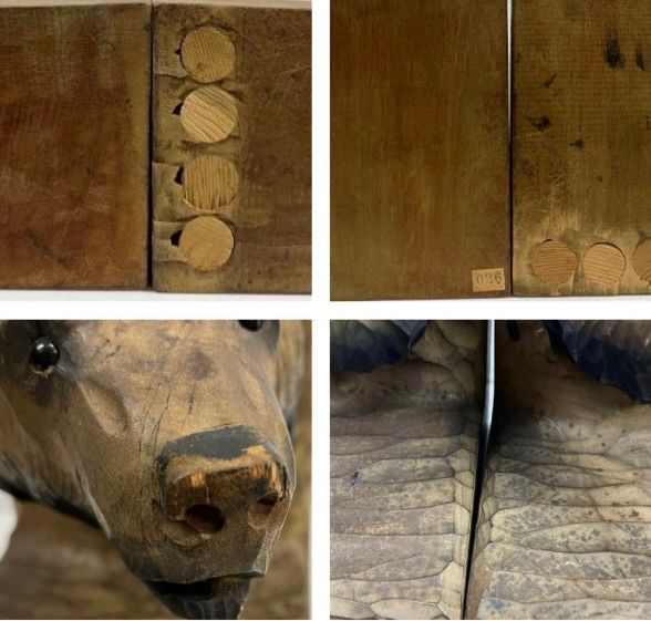 木彫り　熊　ブックエンド　2点　まとめ売り　彫刻　北海道　アイヌ　レア　希少 木彫り 熊 ブックエンド 2点 まとめ売り 彫刻 北海道 アイヌ レア 希少