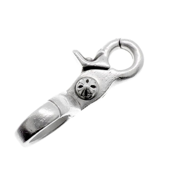 クロムハーツ CHROME HEARTS QUICK CLIP CROSS BALL クイック クリップ クロスボール シルバー クリップ w25066