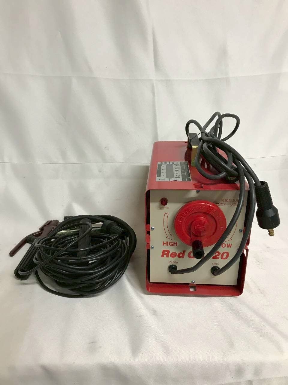 北見市発 スズキッド SUZUKID スター電器製造 可動鉄芯型交流アーク溶接機 レッドゴー120 SSY-121 R 2008年製 赤