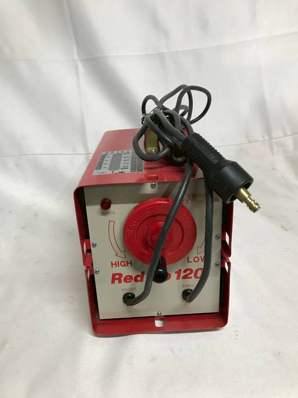 北見市発 スズキッド SUZUKID スター電器製造 可動鉄芯型交流アーク溶接機 レッドゴー120 SSY 121 R 2008年製 赤