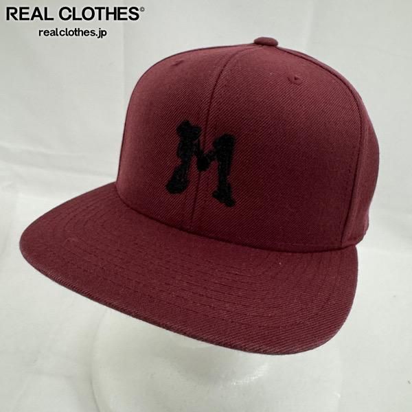 帽子 MASU 24ss 未使用】MASSES/マシス【24SS】FULL PANEL CAP BONE M/ボーンM