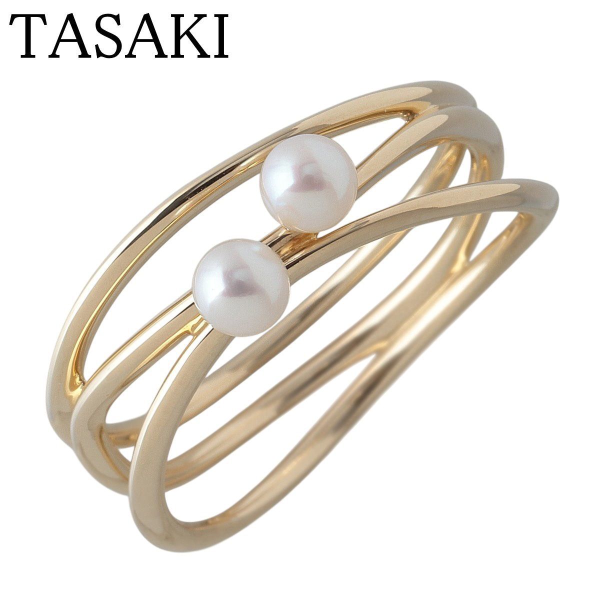 特価K18 タサキ　ベビーパールリング　メレダイヤ付き　13号 特価K18 タサキ ベビーパールリング メレダイヤ付き 13号 楽天市場