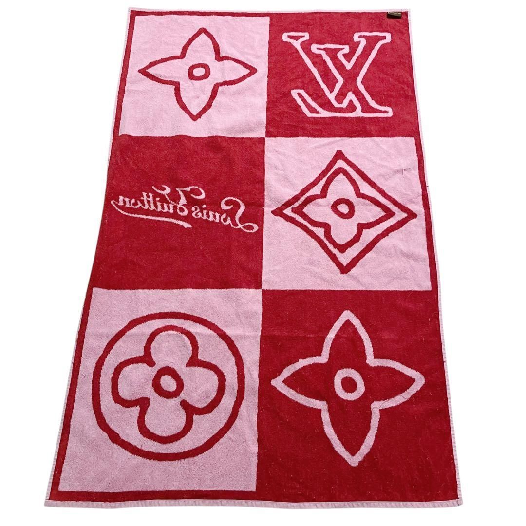 ルイヴィトン 大判 ビーチタオル バスタオル ブランケット