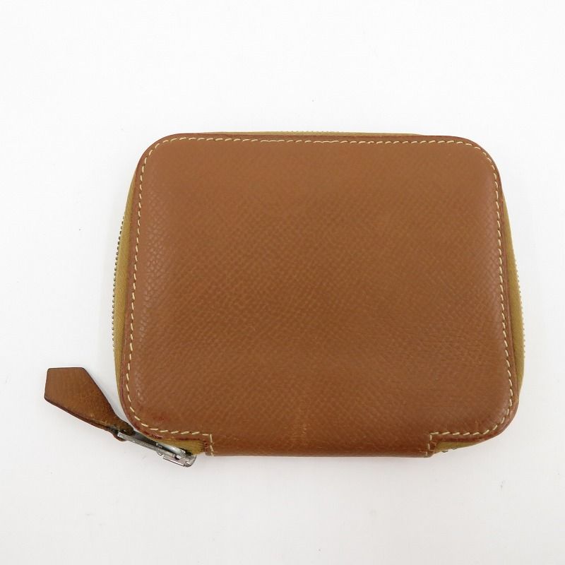 瀬戸大橋店 HERMES エルメス 手帳カバー アジェンダ ジップ - ブラウン 125