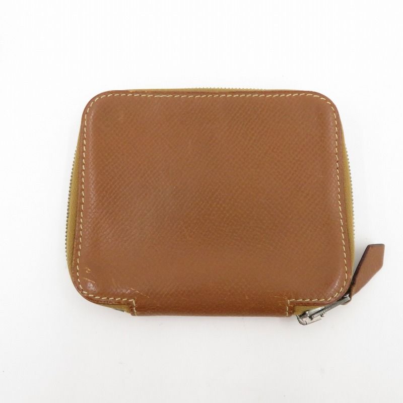 HERMES エルメス 手帳カバー アジェンダ ジップ - ブラウン 125