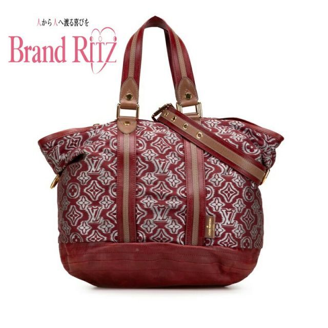 ルイ ヴィトン プレフォール アヴィエーター ハンドバッグ ショルダーバッグ 2WAY M40384 ABランク ボルドー レザー ナイロンジャガード レディース LOUIS VUITTON 名谷店