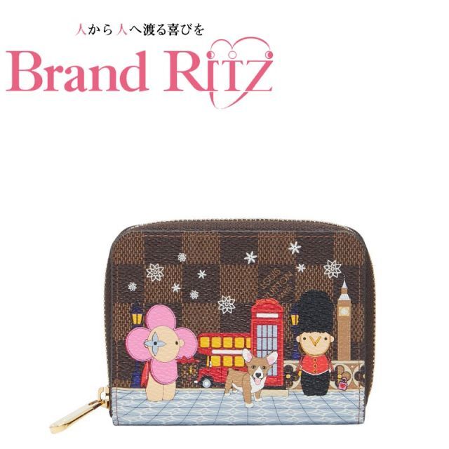 ルイ ヴィトン ダミエ ヴィヴィエンヌ ジッピーパース ケース 財布 N60492 ブラウン レディース LOUIS VUITTON 【中古】 中古 ルイ ヴィトン ダミエ ヴィヴィエンヌ ジッピーコインパース