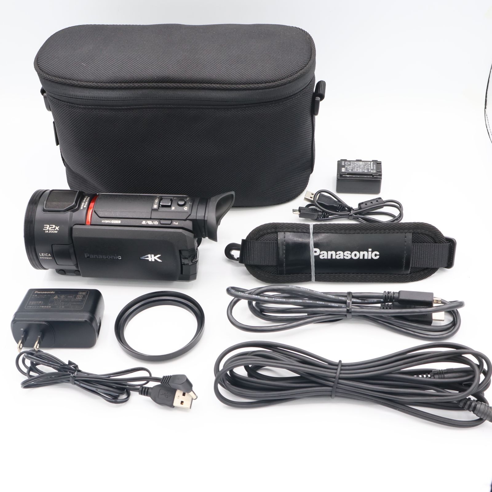 Panasonic パナソニック 4K ビデオカメラ WZXF1M 64GB ワイプ撮り あとから補正 ブラック HC-WZXF1M-K #251105_DL8GA0011004