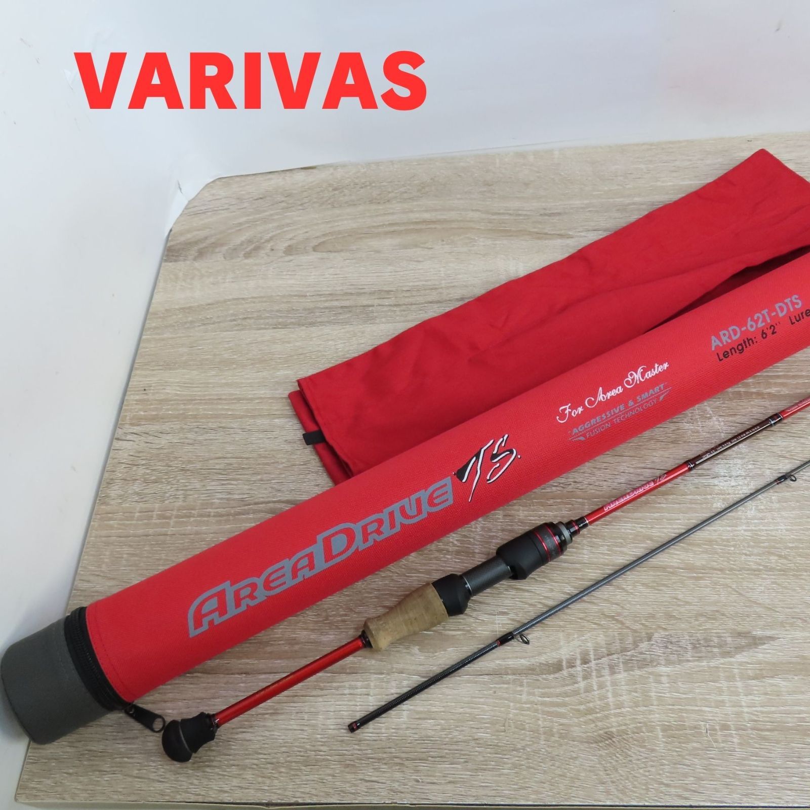 VARIVAS バリバス ARD-62T-DTS エリアドライブ トーナメントスペック エリアトラウト 6’2’’