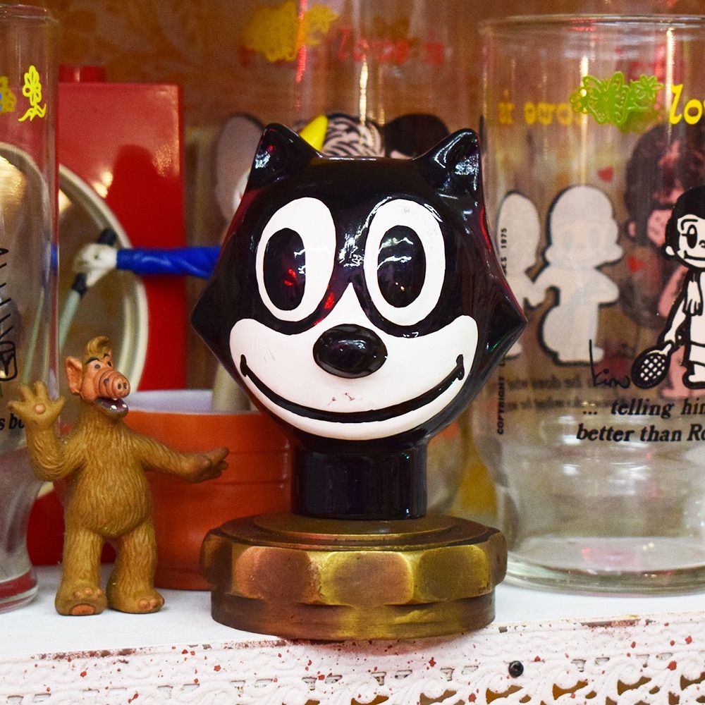 フィリックス オイルキャップ FELIX シボレー アメリカン雑貨 ビンテージ ガレージ 置物 インテリア フィギュア