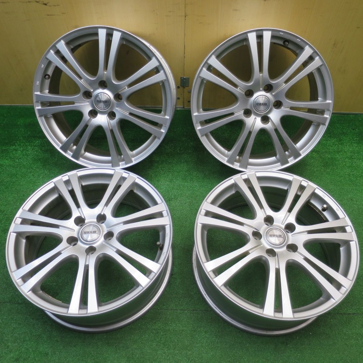 キレイ MANARAY リバーライン マナレイ 18インチ ホイール 18 7 J PCD 114 3 5 H ホ