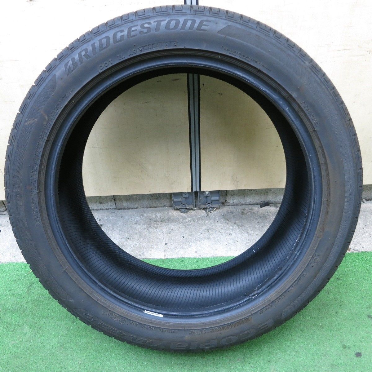 バリ溝 21年 9分 1本 255 45 R 20 ブリヂストン エコピア H L 422 Plus プラス 20インチ タイヤ アウトランダー アリア エクストレイル 等 5110504ナノタ