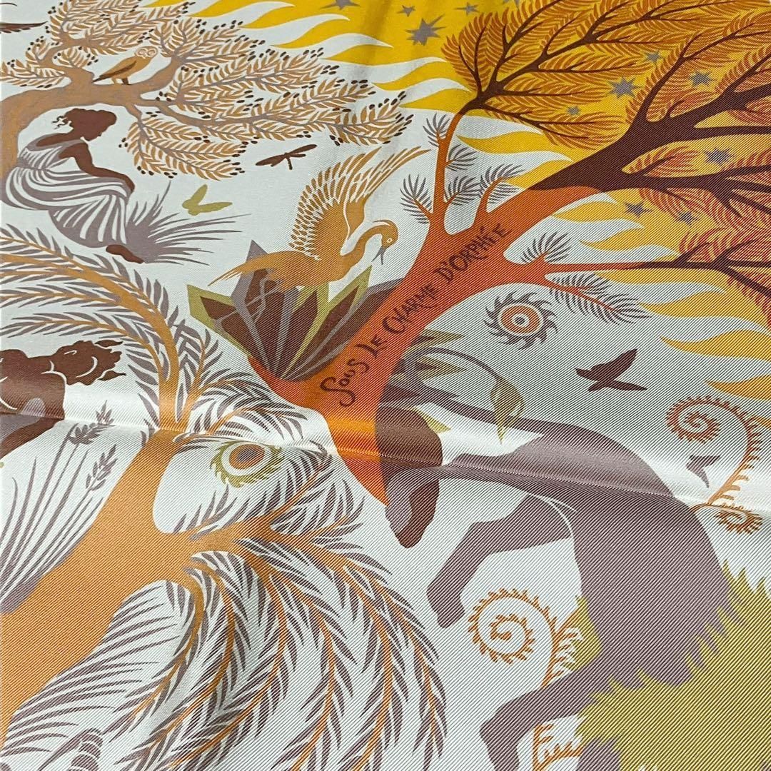  エルメス カレ90 ダブルフェイス オルフェウスの魅力に誘われて バンダナ スカーフ 小物