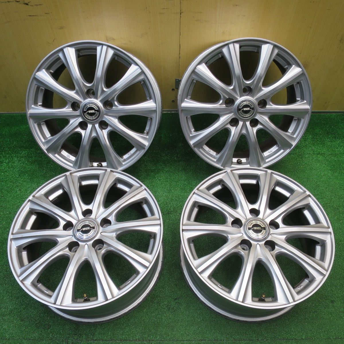 4本価格 AXEL weds アクセル ウェッズ 16インチ ホイール 16 6 5 J PCD 114 3 H ホ