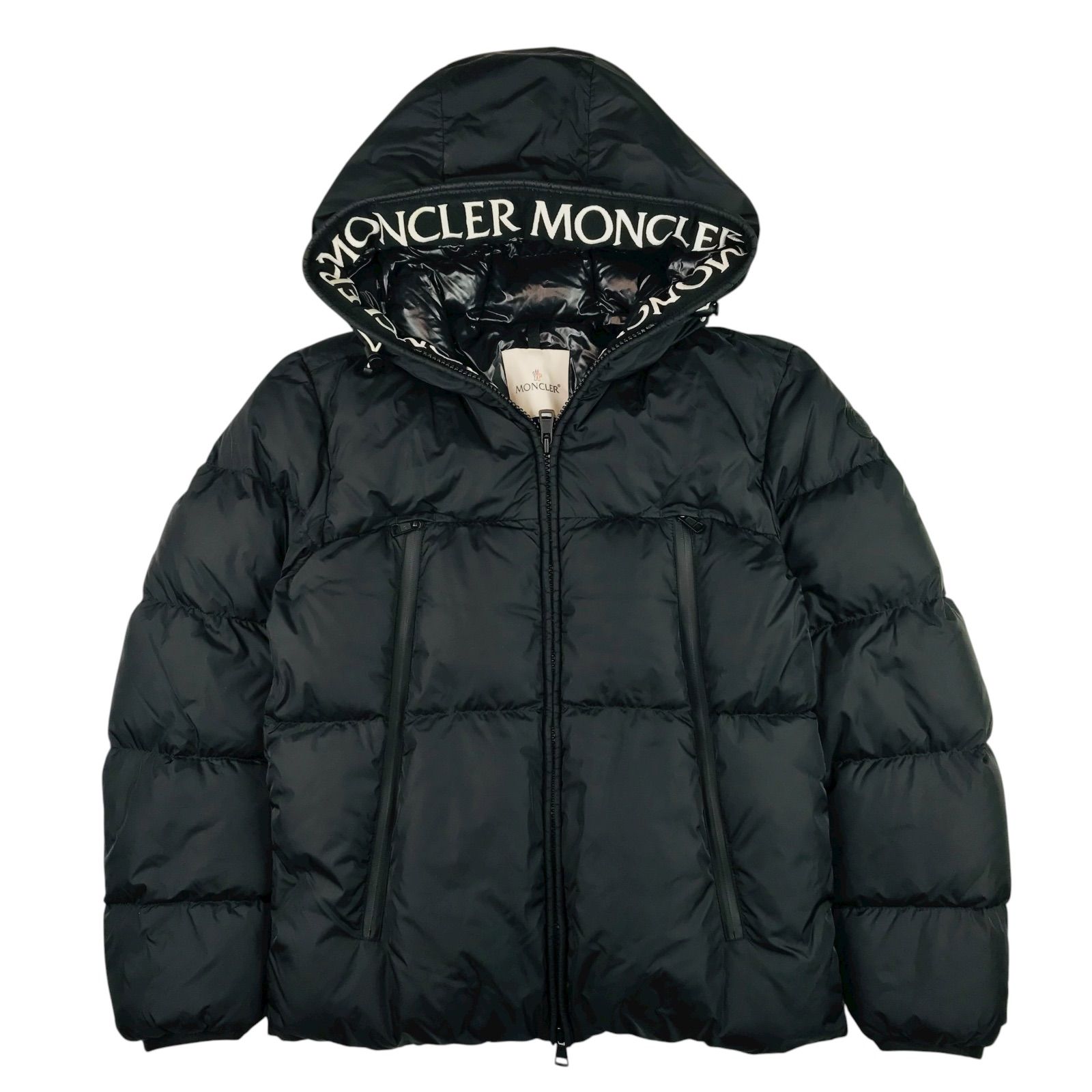 美品☆MONCLER・モンクレール・MONTCLA メンズ ブランドロゴ刺繍 