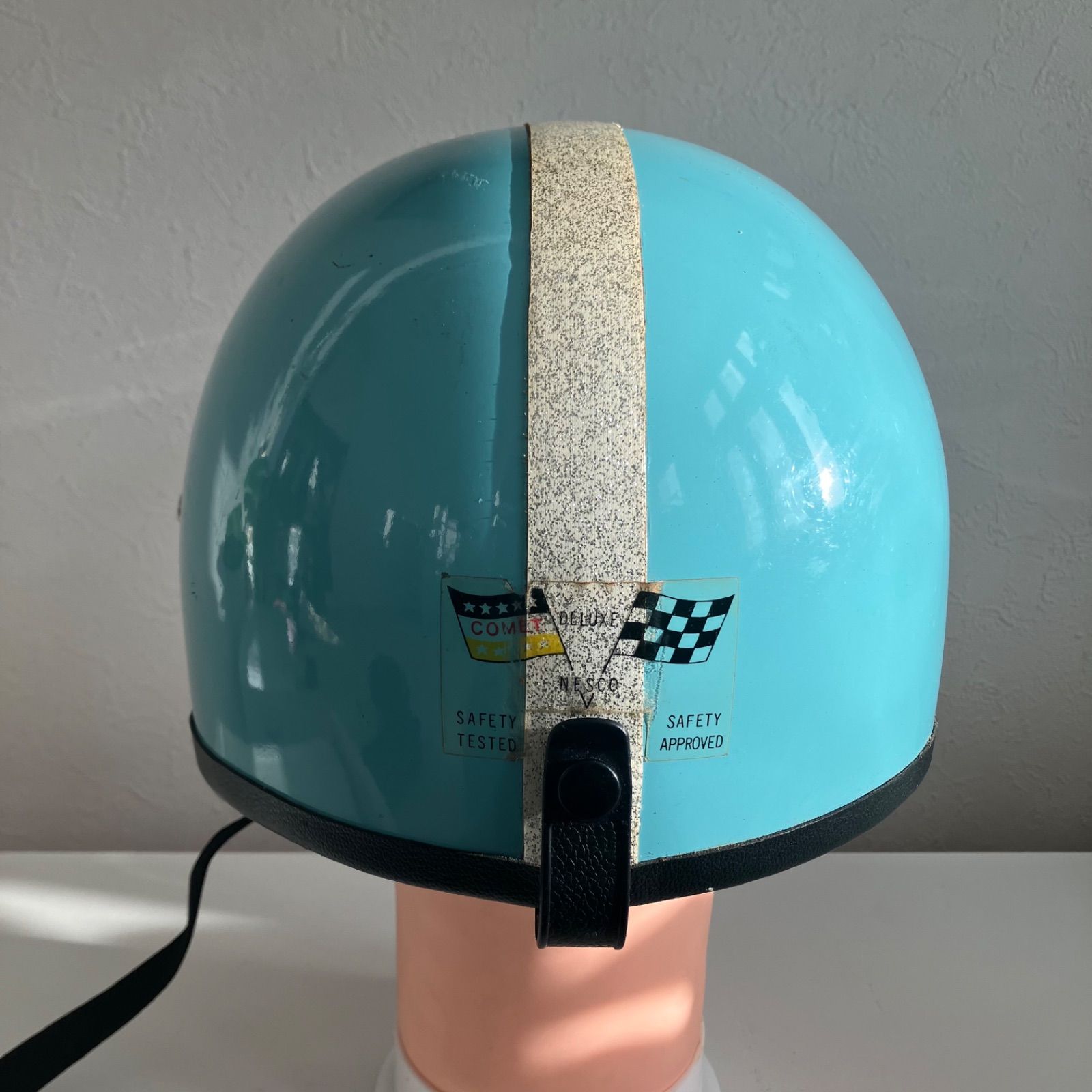 NESCO☆ビンテージ ヘルメット Lサイズ 1970代年製 ハーフヘルメット