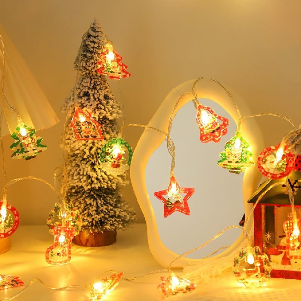 在庫セール】カラフル LED 可愛い イルミネーションライト クリスマス