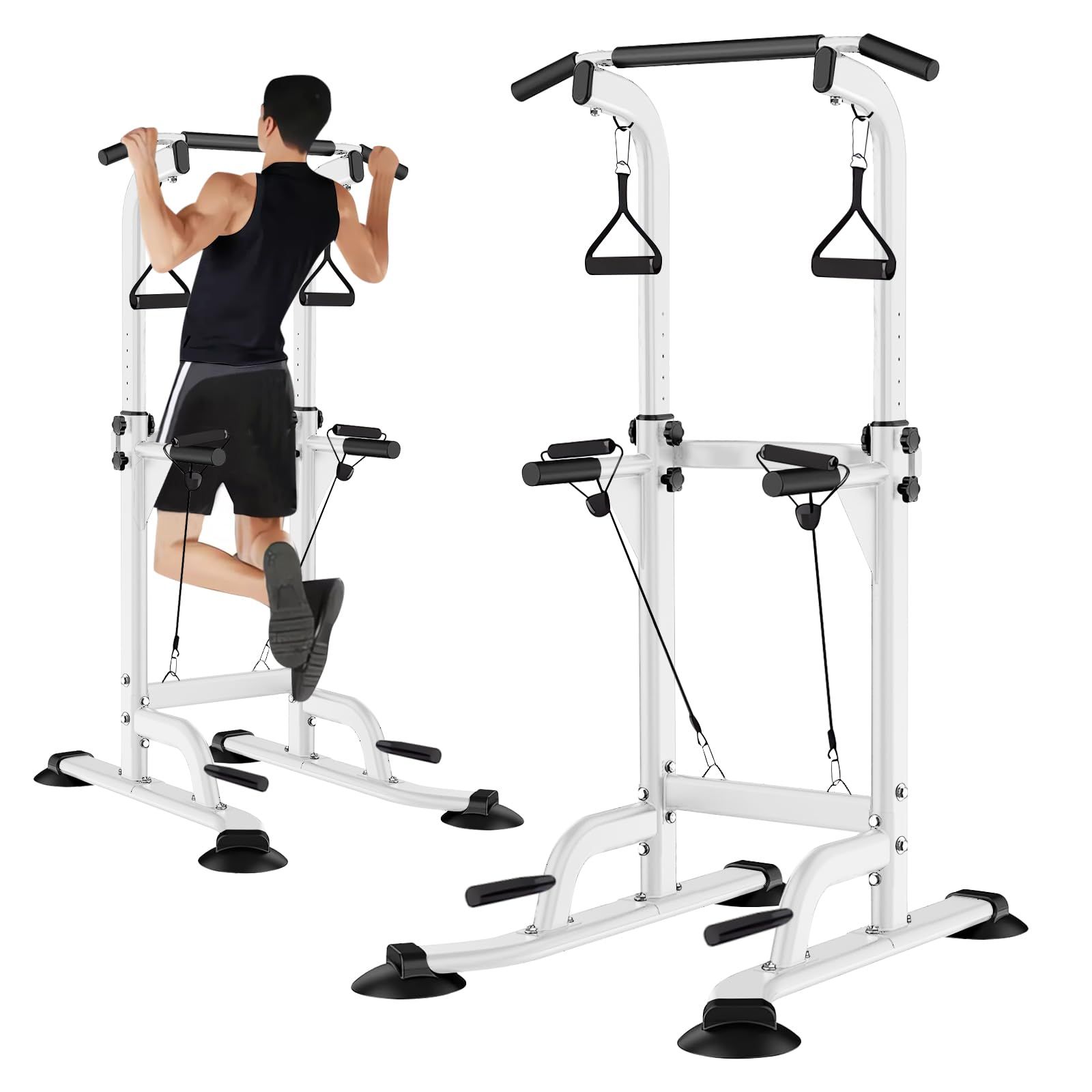 数量 ぶらさがり 背筋 筋トレ 懸垂台 チンニングスタンド 懸垂機 コンパクト スリム 10段調節 耐荷重150 kg 懸垂バー ぶら下がり健康器 懸垂マシン 懸垂
