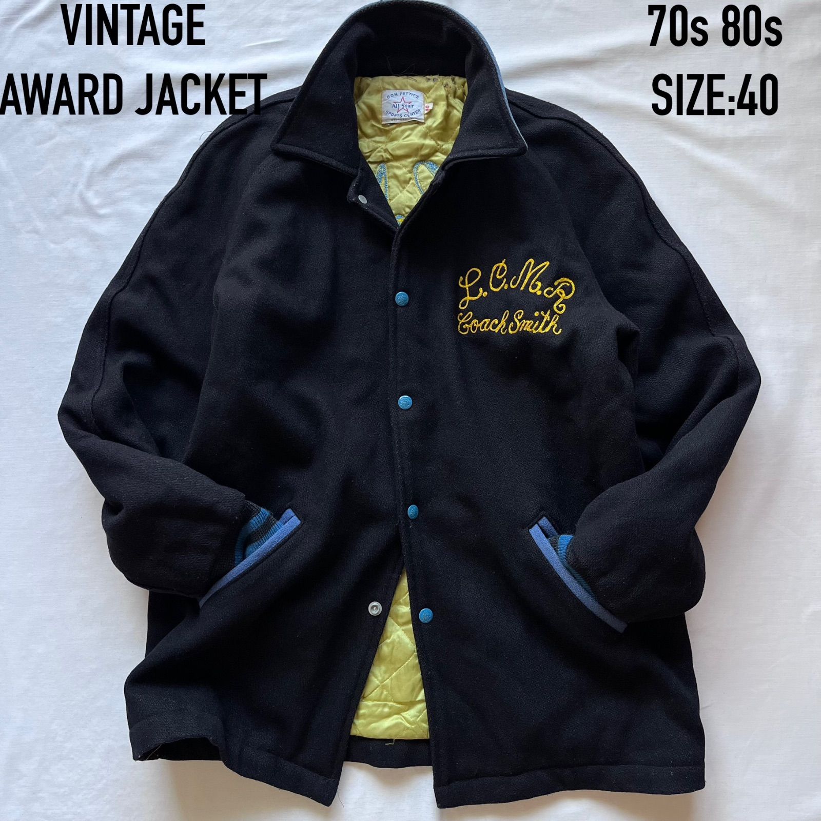 VINTAGE ヴィンテージ スタジャン アワードジャケット ファラオ 