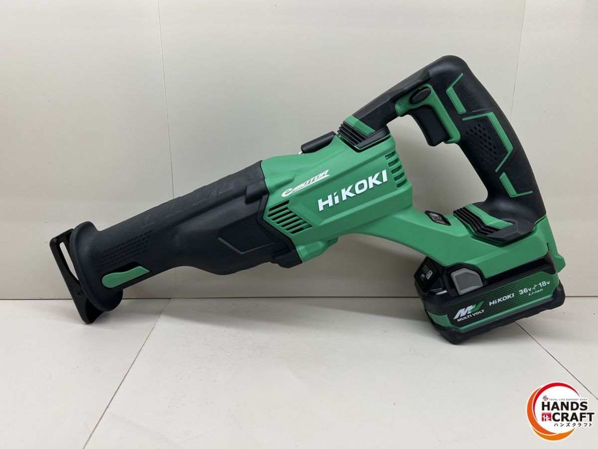 HiKOKI CR18DBL LXPKZ コードレスセーバソー バッテリー1個 充電器 刃付属 18V ハイコーキ 新古品