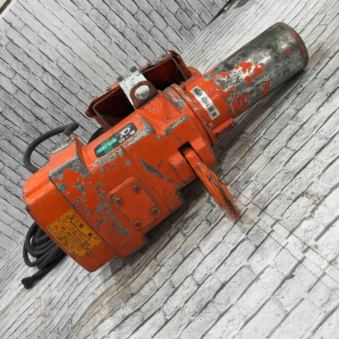 現状品 エレファント 電動チェーンブロック αSB-049 保証なし 川口店