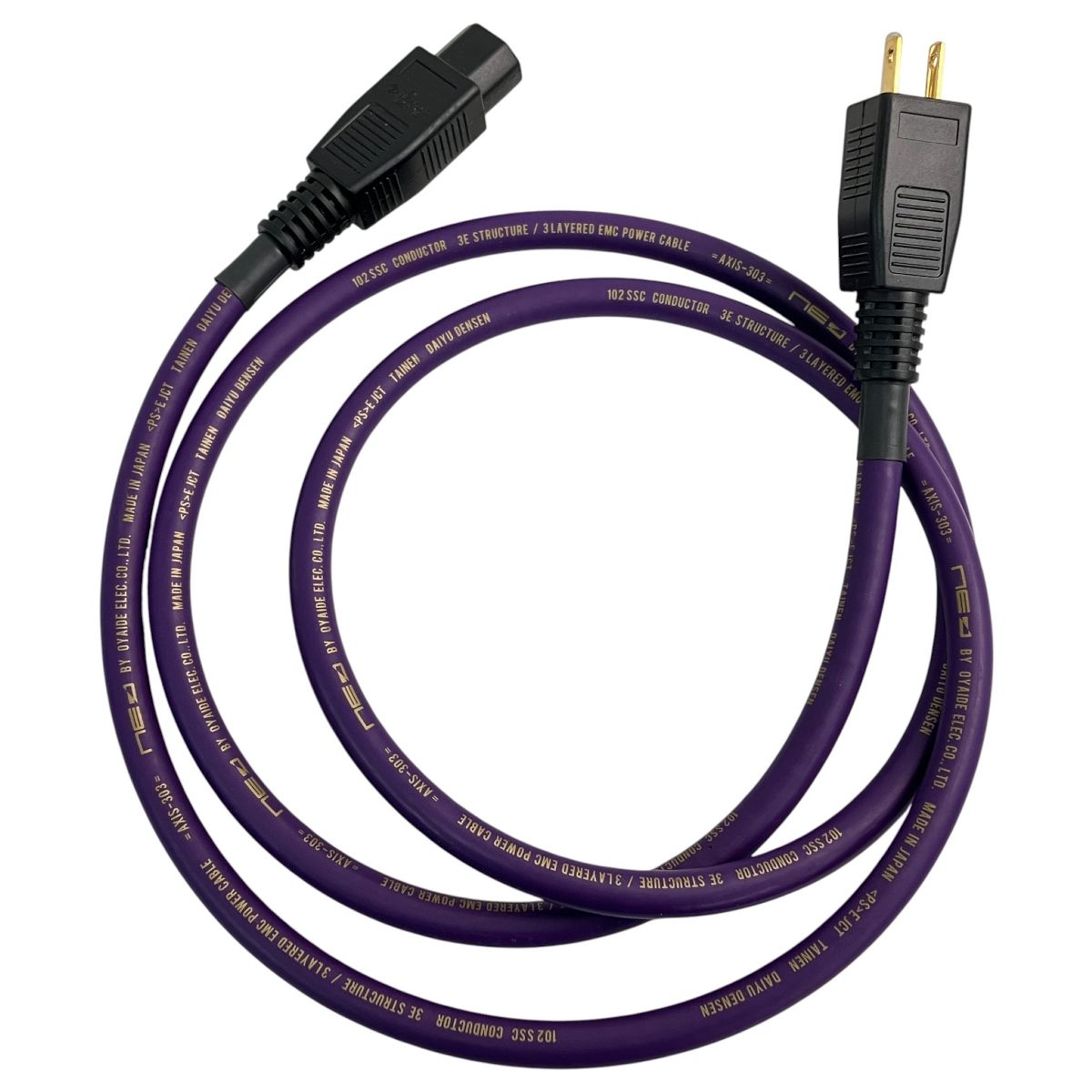 oyaide AXIS-303 GX オーディオ用電源ケーブル 102 SSC オヤイデ N10567894