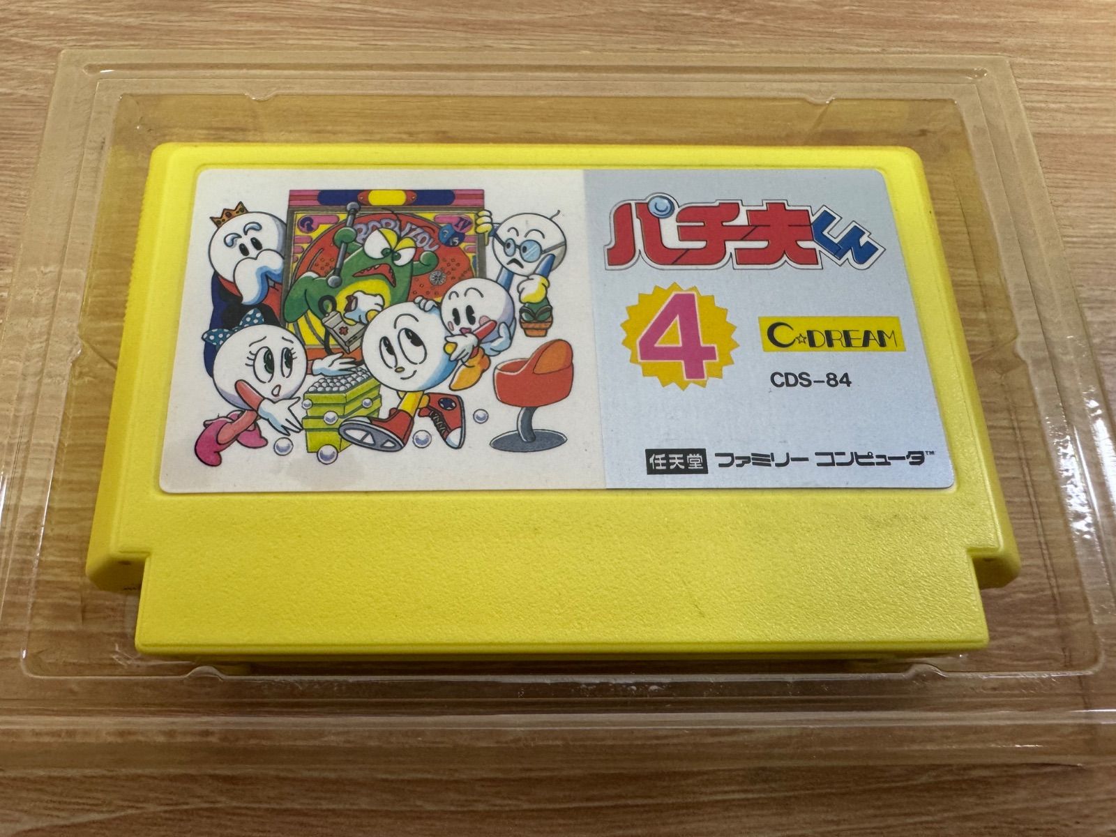 パチ夫くん4 ファミコン用ソフト 外箱 説明書付 - メルカリ