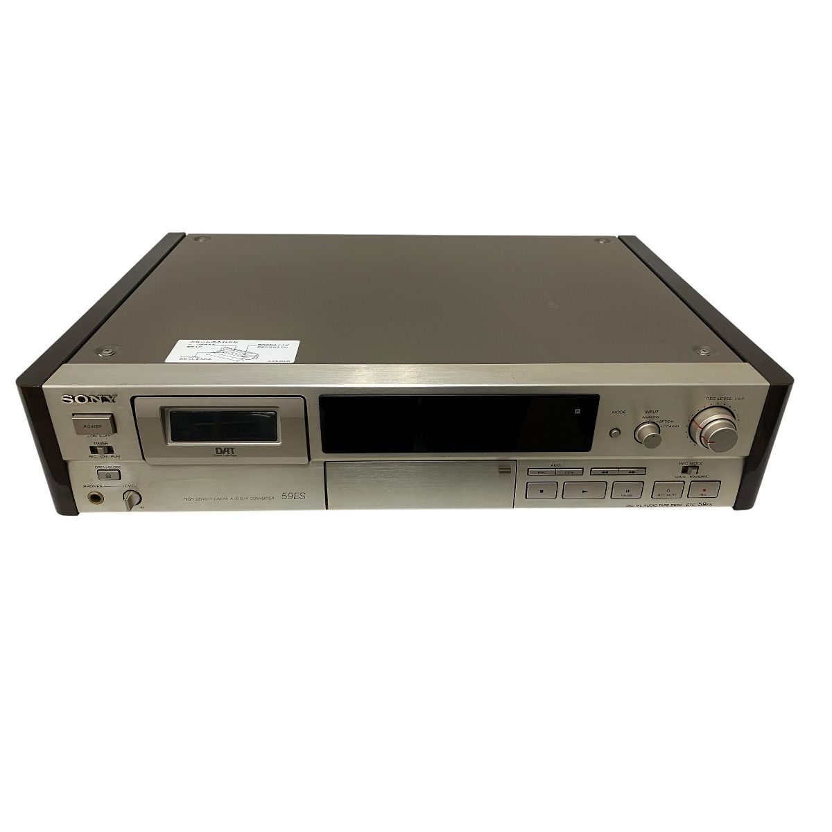 SONY DTC-59ESJ DATプレーヤー オーディオ 音響機器 ソニー ジャンク O10591556