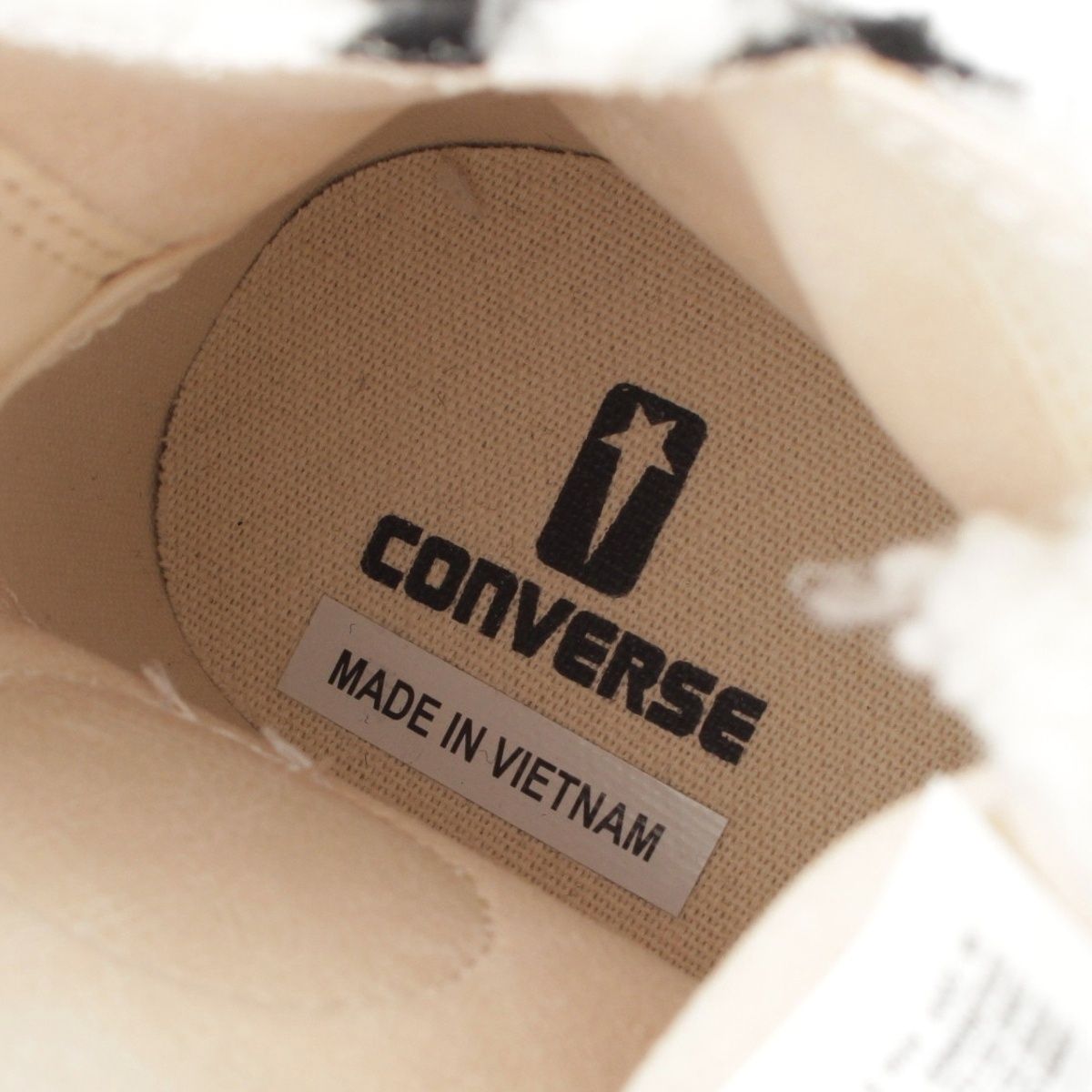 リックオウエンス コンバース TURBODRK CHUCK 70 ボア ダークシャドウ  